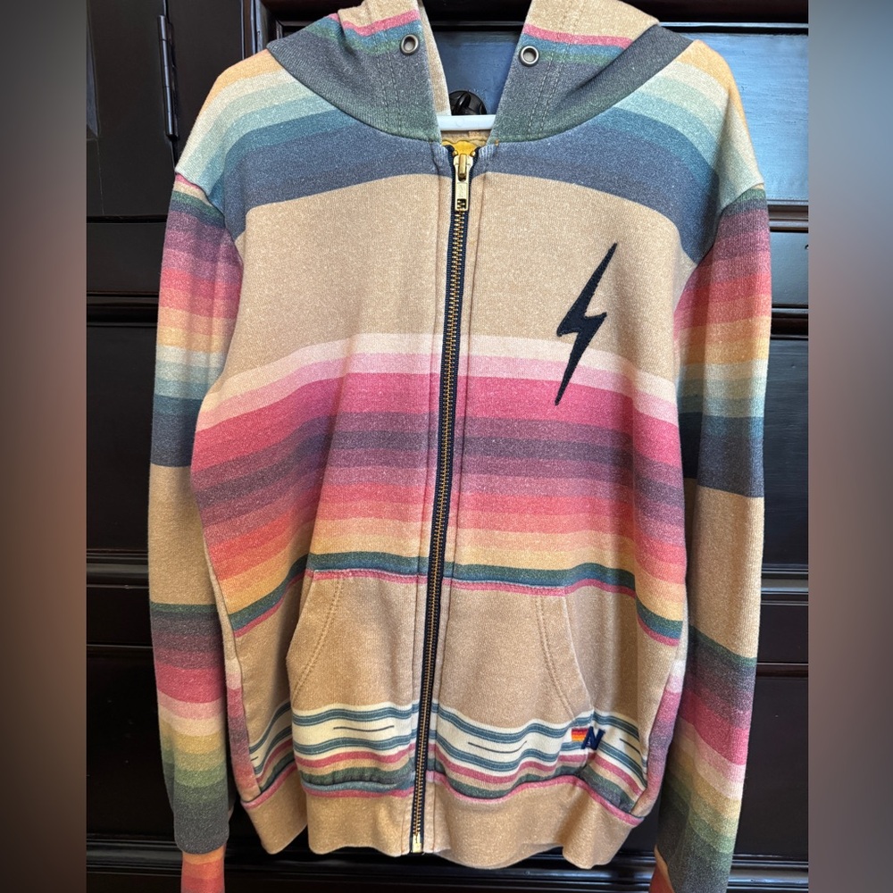 Aviator Nation Kids - Bolt Zip Up Hoodie